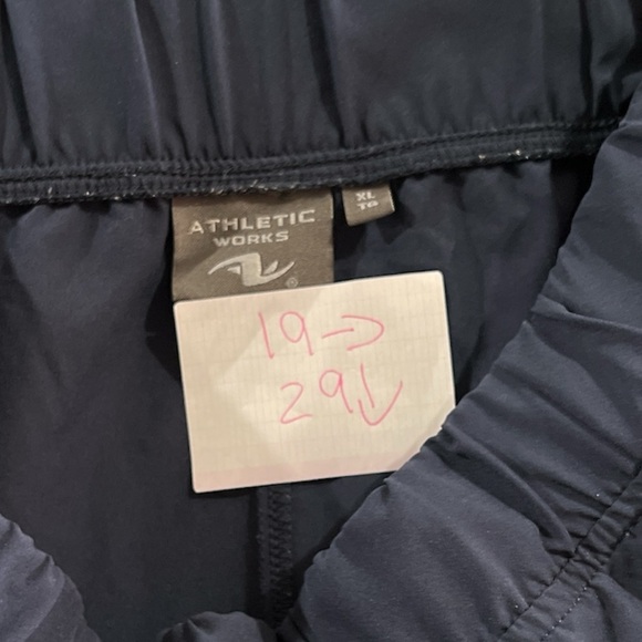 Athletic Works Navy Blue Track Pants - Size XL - Picture 5 of 5